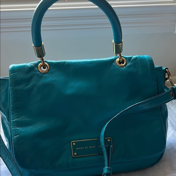 Marc By Marc Jacobs Handbags - Marc by Marc Jacobs Turquoise/Teal purse
